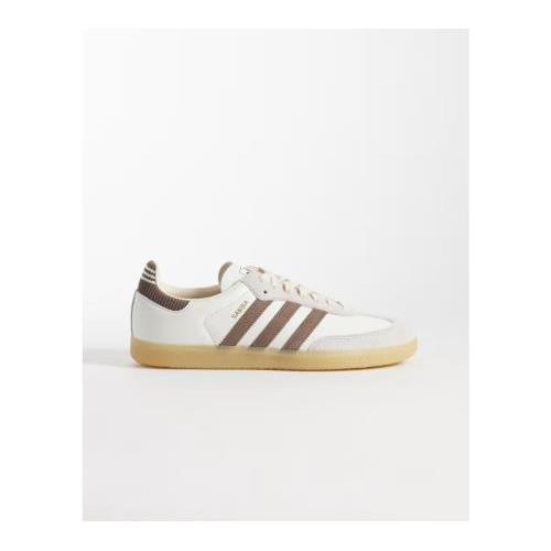 adidas Originals Samba OG sneakers in white and brown 153682731